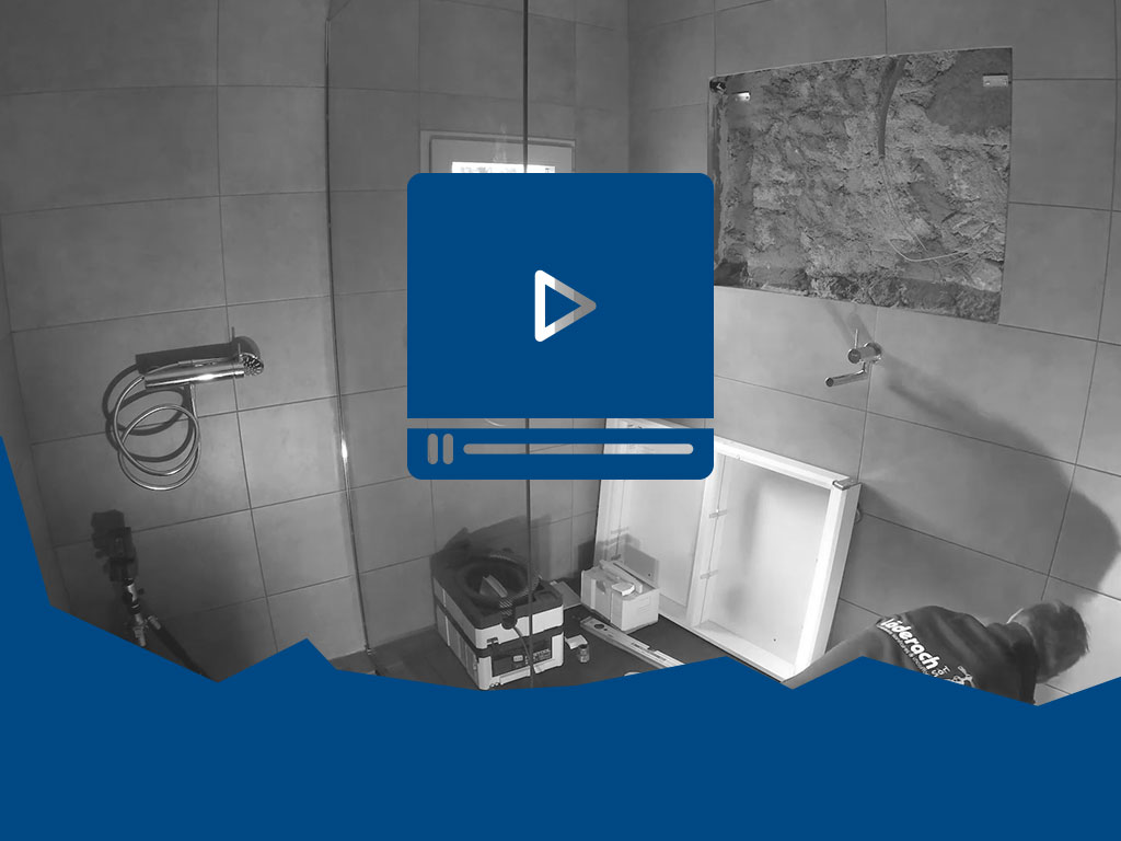 Création d'une salle d'eau avec douche à l'italienne